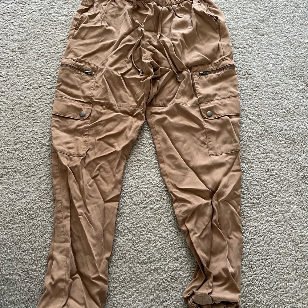 Tan Cargo Pants